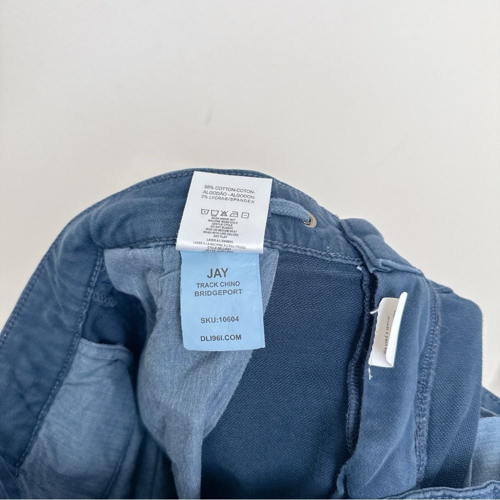 DL1961 Mens 31x30 Jay Blue Track Chino Zip Fly Pant - Picture 12 of 16